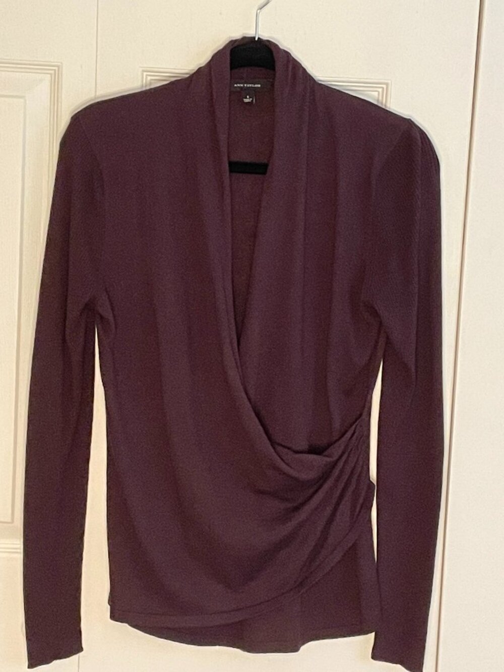 Ann Taylor Faux Wrap Sweater - Sz. L